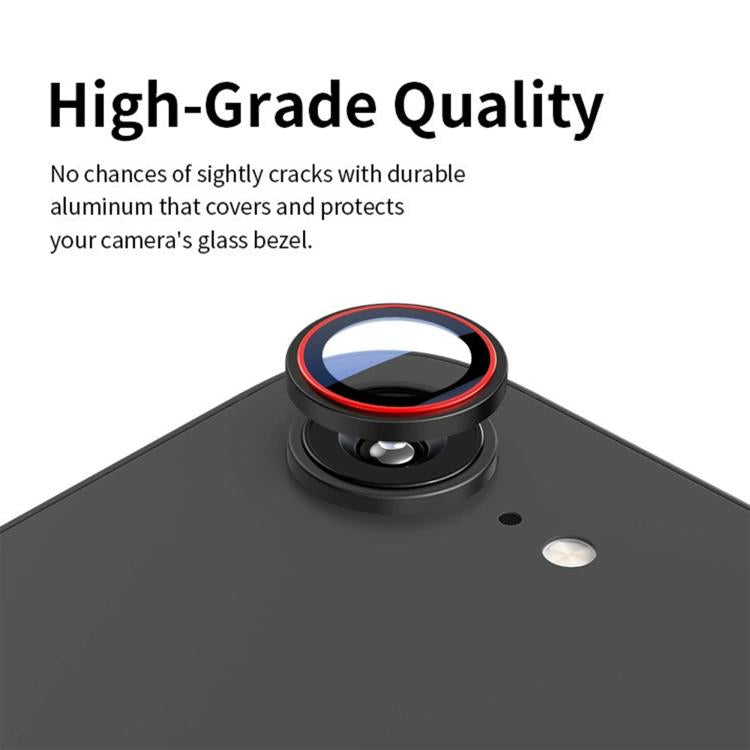 For iPhone 16e Kalebol Precise Alignment Stepped Eagle Eye Metal Lens Film(White) by Kalebol