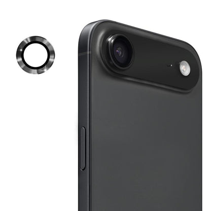 For iPhone Air ENKAY 9H Rear Lens Aluminium Alloy Tempered Glass Film(Graphite Ggrey) by ENKAY