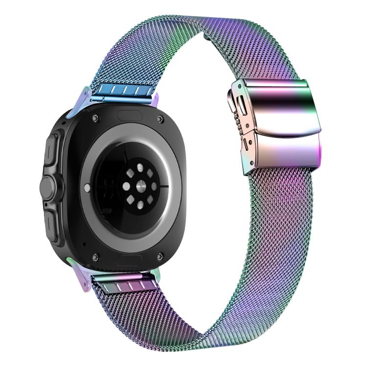 For Samsung Galaxy Watch Ultra 47mm / Ultra 2025 Turtle Buckle Milanese Metal Watch Band(Seven Colors) by bashfashion