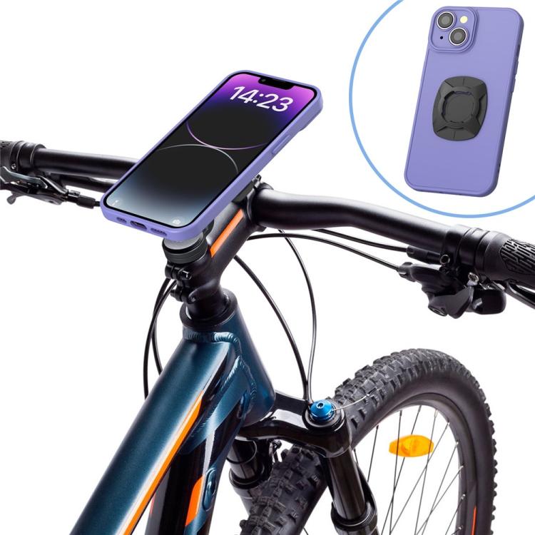 HL-143H For Bicycle Quick Release Stem Cap Cellphone Bracket Outdoor Cycling Phone Mount by bashfashion