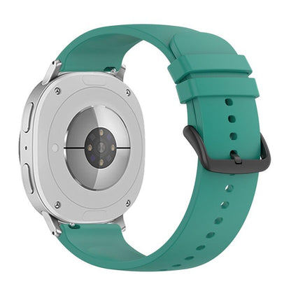 For Samsung Galaxy Watch8 / Watch8 Classic Round Tail Silicone Watch Band(Pine Green) by bashfashion