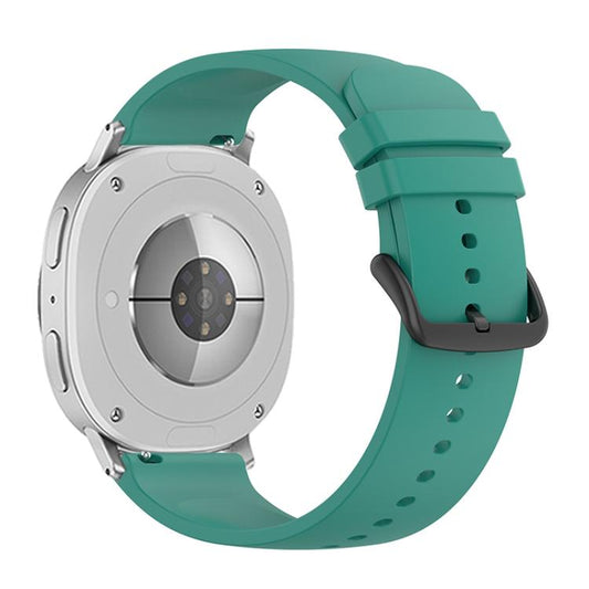 For Samsung Galaxy Watch8 / Watch8 Classic Round Tail Silicone Watch Band(Pine Green) by bashfashion