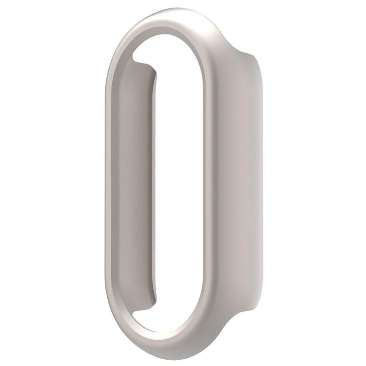 For Xiaomi Mi Band 8 / 9 Ceramic / 10 Ceramic Half Coverage Hollow PC Watch Protective Cover(Starlight) by bashfashion