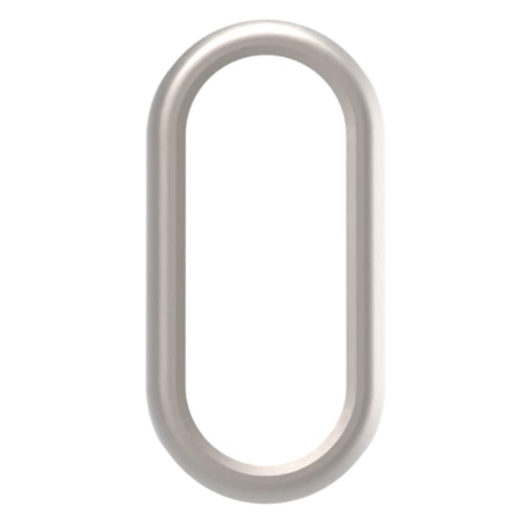 For Xiaomi Mi Band 8 / 9 Ceramic / 10 Ceramic Half Coverage Hollow PC Watch Protective Cover(Starlight) by bashfashion