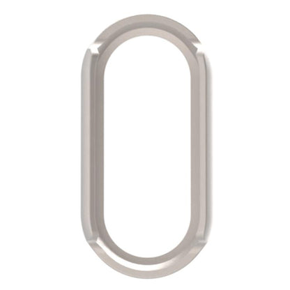 For Xiaomi Mi Band 8 / 9 Ceramic / 10 Ceramic Half Coverage Hollow PC Watch Protective Cover(Starlight) by bashfashion