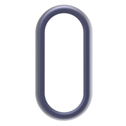 For Xiaomi Smart Band 9 / 9 NFC Half Coverage Hollow PC Watch Protective Cover(Midnight Blue) by bashfashion