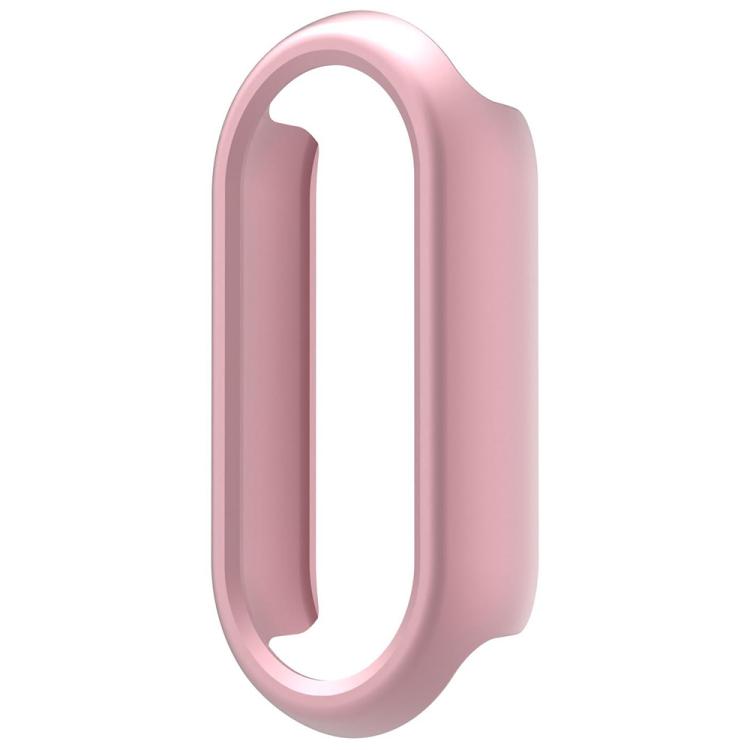 For Xiaomi Smart Band 9 / 9 NFC Half Coverage Hollow PC Watch Protective Cover(Rose Pink) by bashfashion