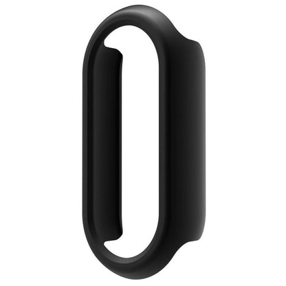 For Xiaomi Smart Band 10 / 10 NFC Half Coverage Hollow PC Watch Protective Cover(Black) by bashfashion