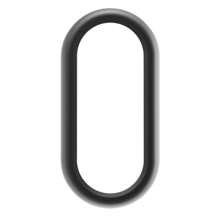 For Xiaomi Smart Band 10 / 10 NFC Half Coverage Hollow PC Watch Protective Cover(Black) by bashfashion