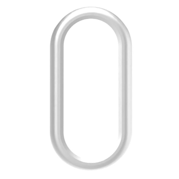 For Xiaomi Smart Band 10 / 10 NFC Half Coverage Hollow PC Watch Protective Cover(Silver) by bashfashion