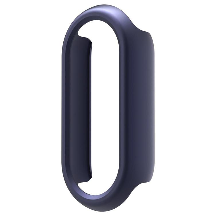 For Xiaomi Smart Band 10 / 10 NFC Half Coverage Hollow PC Watch Protective Cover(Midnight Blue) by bashfashion