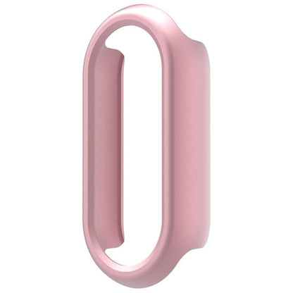 For Xiaomi Smart Band 10 / 10 NFC Half Coverage Hollow PC Watch Protective Cover(Rose Pink) by bashfashion