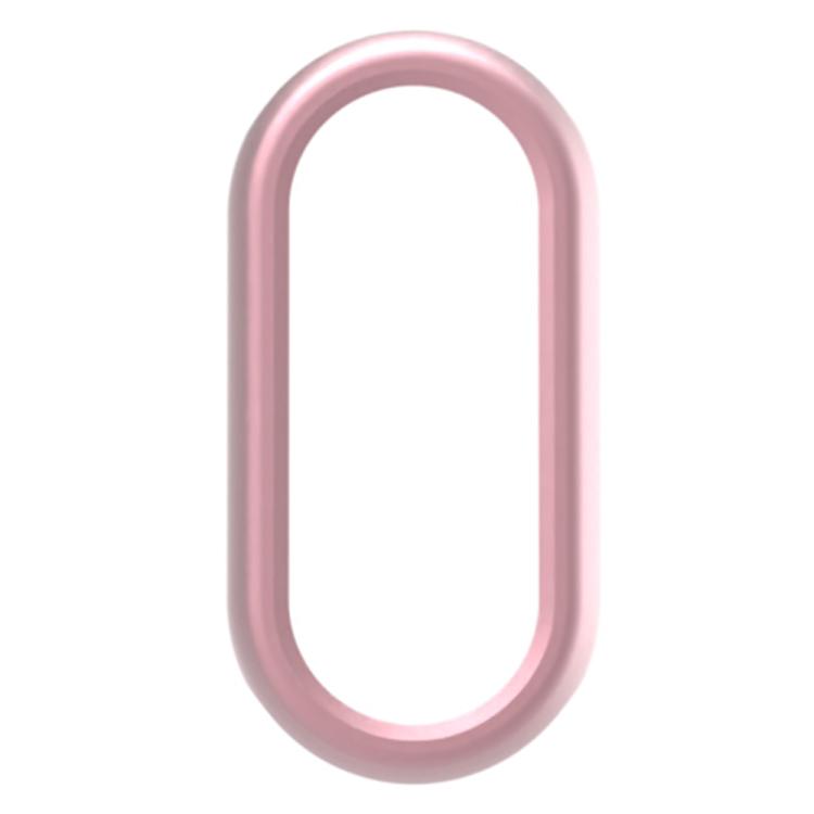 For Xiaomi Smart Band 10 / 10 NFC Half Coverage Hollow PC Watch Protective Cover(Rose Pink) by bashfashion