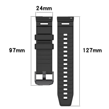 For Garmin Venu X1 Armor Silicone Watch Band(Starlight) by bashfashion