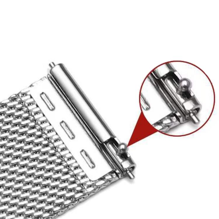 For Garmin Venu X1 Double Buckle Milanese Stainless Steel Watch Band(Gold) by bashfashion