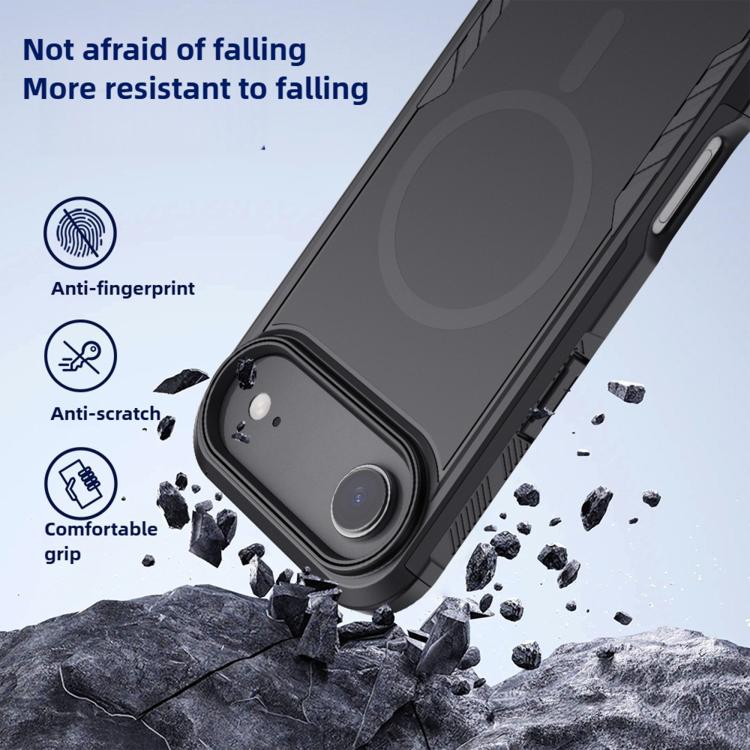 For iPhone Air Kalebol 2 in 1 Matte MagSafe Shockproof Phone Case by Kalebol