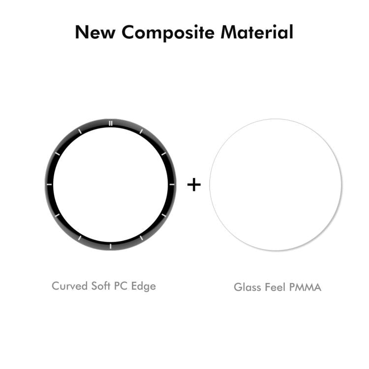 For OnePlus Watch 3 43mm ENKAY 3D Full Coverage Soft PC Edge PMMA HD Screen Protector Film by ENKAY