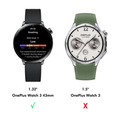 For OnePlus Watch 3 43mm 2pcs ENKAY 3D Full Coverage Soft PC Edge PMMA HD Screen Protector Film by ENKAY
