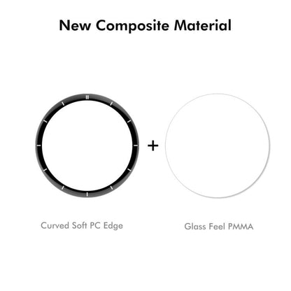 For OnePlus Watch 3 43mm 2pcs ENKAY 3D Full Coverage Soft PC Edge PMMA HD Screen Protector Film by ENKAY