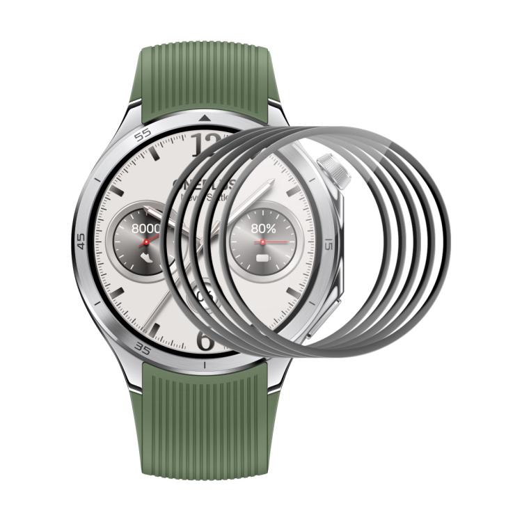 For OnePlus Watch 3 46mm 5pcs ENKAY 3D Full Coverage Soft PC Edge PMMA HD Screen Protector Film by ENKAY