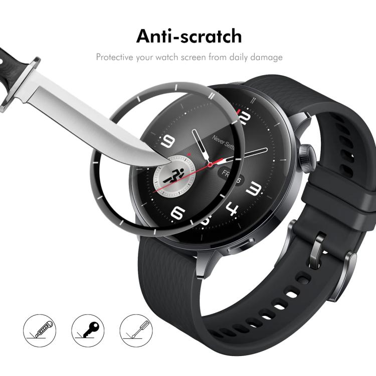 For OnePlus Watch 3 43mm 10pcs ENKAY 3D Full Coverage Soft PC Edge PMMA HD Screen Protector Film by ENKAY
