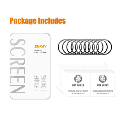 For OnePlus Watch 3 43mm 10pcs ENKAY 3D Full Coverage Soft PC Edge PMMA HD Screen Protector Film by ENKAY