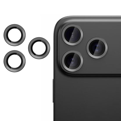 For iPhone 17 Pro Max Kalebol No Flicker Ultra-Thin Individual Camera Lens Tempered Glass Film(Black) by Kalebol