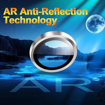 For iPhone Air Kalebol No Flicker Ultra-Thin Individual Camera Lens Tempered Glass Film(Dark Purple) by Kalebol