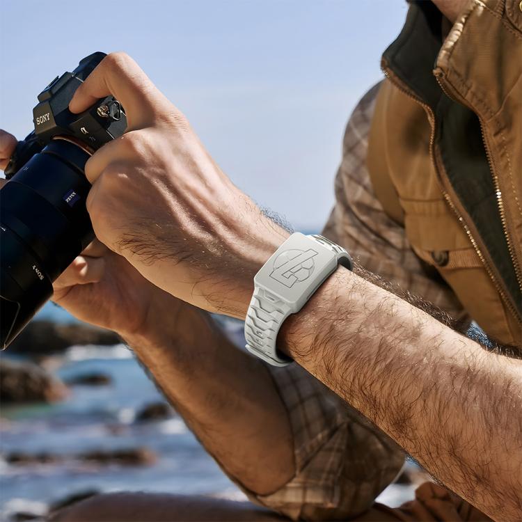 For WHOOP 4.0 Integrated TPU Watch Band(Starlight) by bashfashion