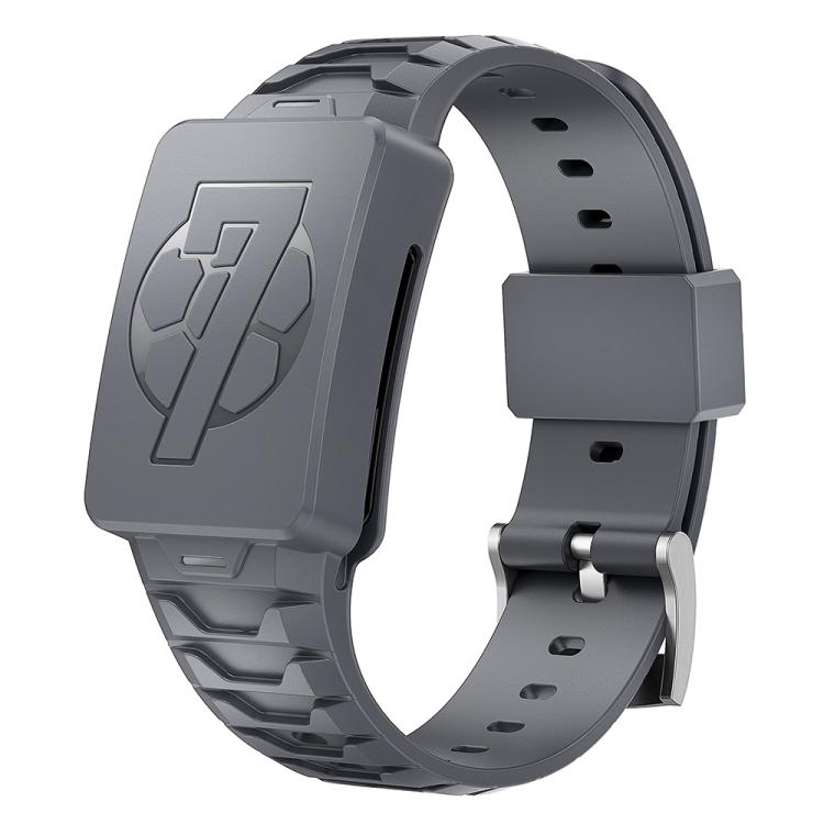 For WHOOP 4.0 Integrated TPU Watch Band(Gray) by bashfashion