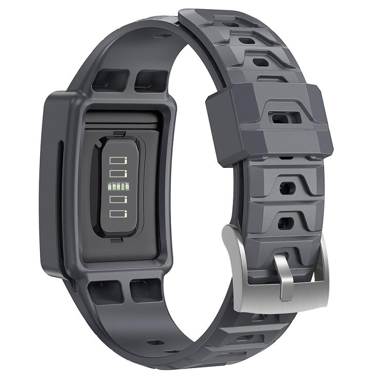For WHOOP 4.0 Integrated TPU Watch Band(Gray) by bashfashion