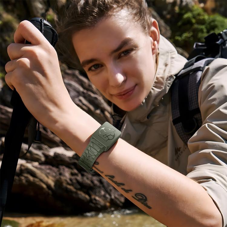 For WHOOP 4.0 Integrated TPU Watch Band(Army Green) by bashfashion