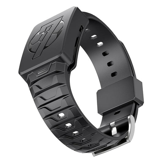 For WHOOP 4.0 Integrated TPU Watch Band(Black) by bashfashion