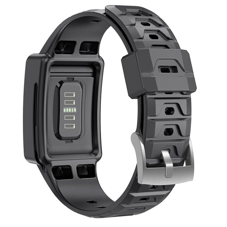 For WHOOP 4.0 Integrated TPU Watch Band(Black) by bashfashion