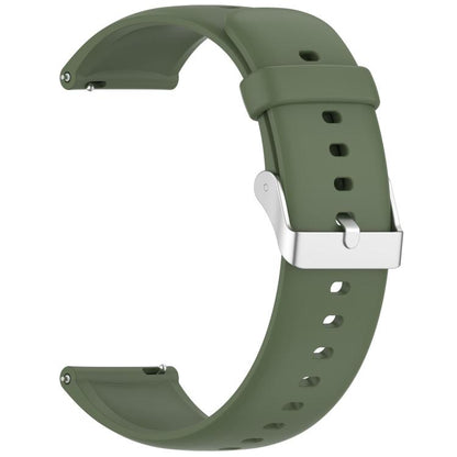 For CMF Watch 3 Pro / CMF Watch Pro2 Solid Color Silicone Watch Band(Dark Green) by bashfashion