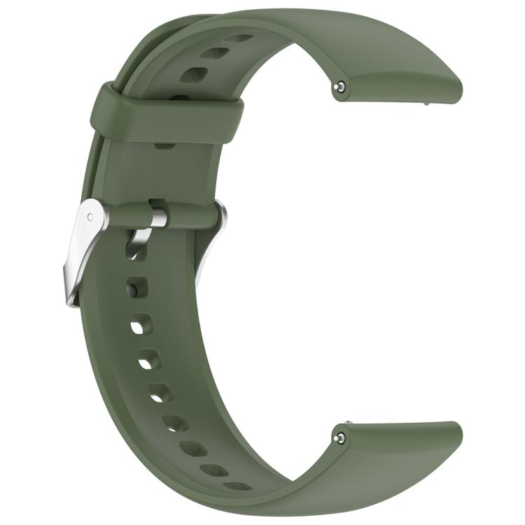 For CMF Watch 3 Pro / CMF Watch Pro2 Solid Color Silicone Watch Band(Dark Green) by bashfashion