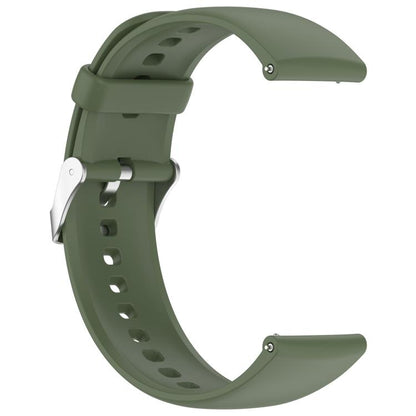 For CMF Watch 3 Pro / CMF Watch Pro2 Solid Color Silicone Watch Band(Dark Green) by bashfashion