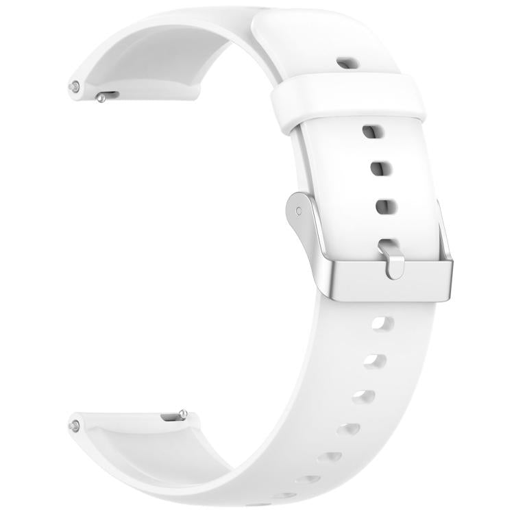 For CMF Watch 3 Pro / CMF Watch Pro2 Solid Color Silicone Watch Band(White) by bashfashion