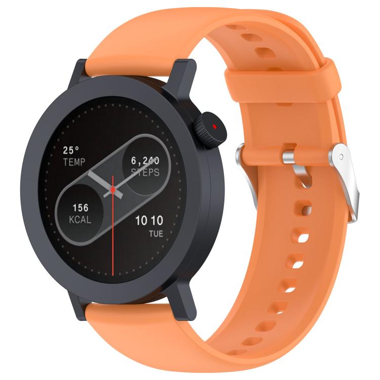 For CMF Watch 3 Pro / CMF Watch Pro2 Solid Color Silicone Watch Band(Orange) by bashfashion
