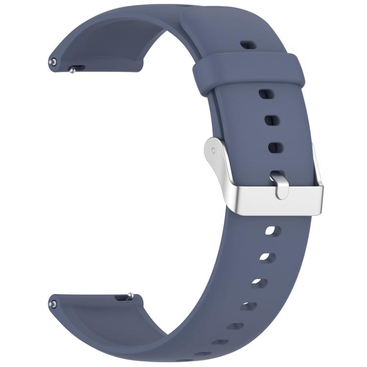 For CMF Watch 3 Pro / CMF Watch Pro2 Solid Color Silicone Watch Band(Blue Gray) by bashfashion