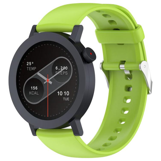 For CMF Watch 3 Pro / CMF Watch Pro2 Solid Color Silicone Watch Band(Lime) by bashfashion