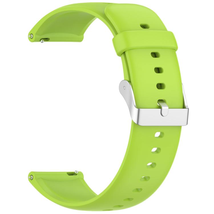 For CMF Watch 3 Pro / CMF Watch Pro2 Solid Color Silicone Watch Band(Lime) by bashfashion