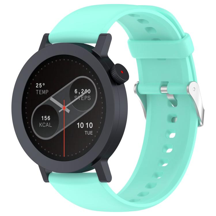 For CMF Watch 3 Pro / CMF Watch Pro2 Solid Color Silicone Watch Band(Teal) by bashfashion