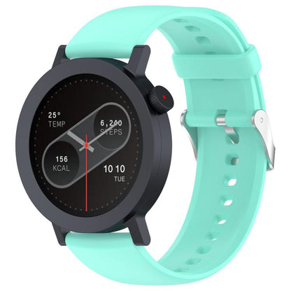 For CMF Watch 3 Pro / CMF Watch Pro2 Solid Color Silicone Watch Band(Teal) by bashfashion