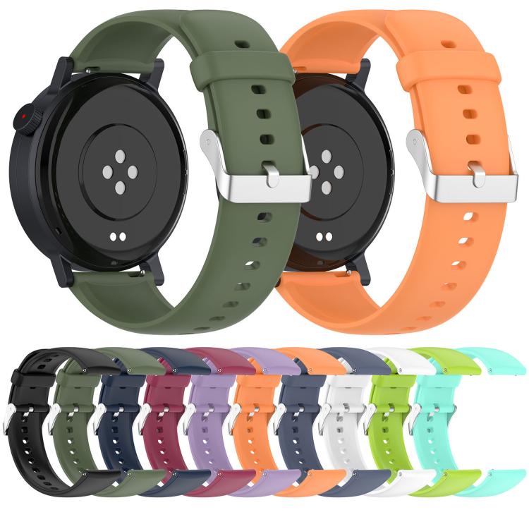 For CMF Watch 3 Pro / CMF Watch Pro2 Solid Color Silicone Watch Band(Dark Green) by bashfashion