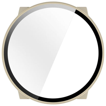 For Suunto Run Tempered Film Integrated PC Watch Protective Cover(Ivory White) by bashfashion