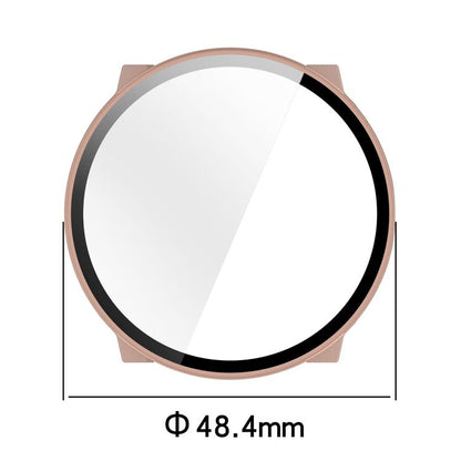 For Suunto Run Tempered Film Integrated PC Watch Protective Cover(Ivory White) by bashfashion