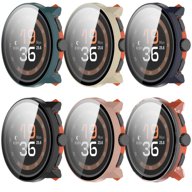 For Suunto Run Tempered Film Integrated PC Watch Protective Cover(Transparent Color) by bashfashion