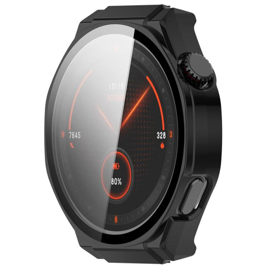 For Honor Watch 5 Ultra Tempered Film Integrated PC Watch Protective Cover(Black) by bashfashion