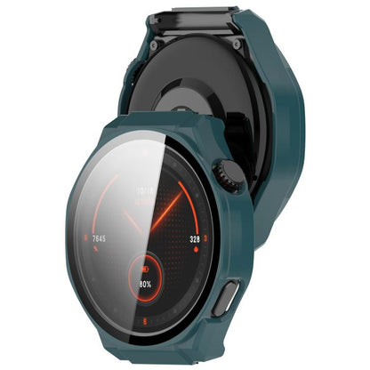 For Honor Watch 5 Ultra Tempered Film Integrated PC Watch Protective Cover(Pine Green) by bashfashion